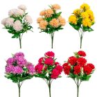Krizantém csokor 10v. mix M40cm 12db/#
