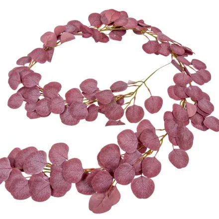 Eukaliptusz girland bordó M185cm