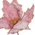 Mikulásvirág pick aranyozott 27cm