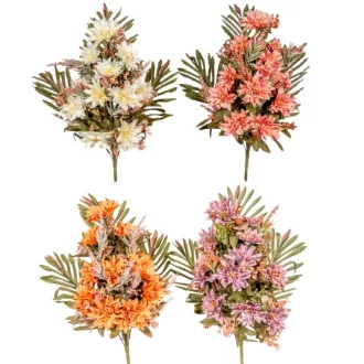 Dália csokor féloldalas 12v. mix M55cm 12db/#