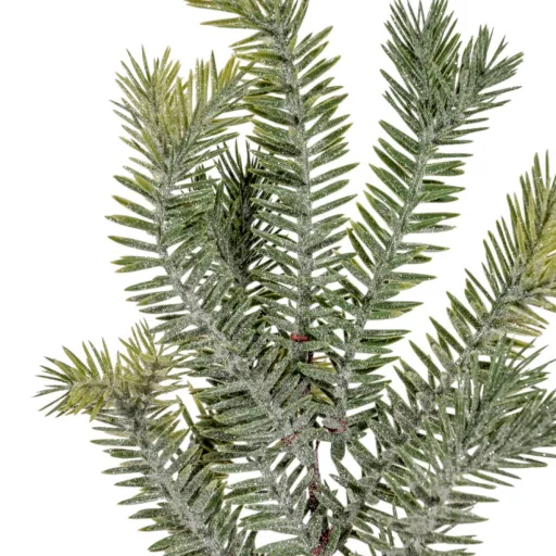 Fenyő ág glitteres 34cm