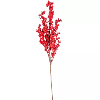Bogyós ág piros 70cm