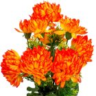 Krizantém csokor 9v. mix M45cm 24db/#