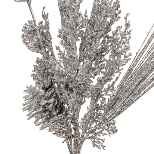Glitteres ág ezüst M68cm