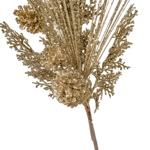 Glitteres ág pezsgő M68cm