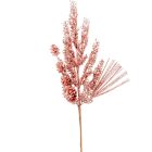 Glitteres ág rózsaszín M68cm