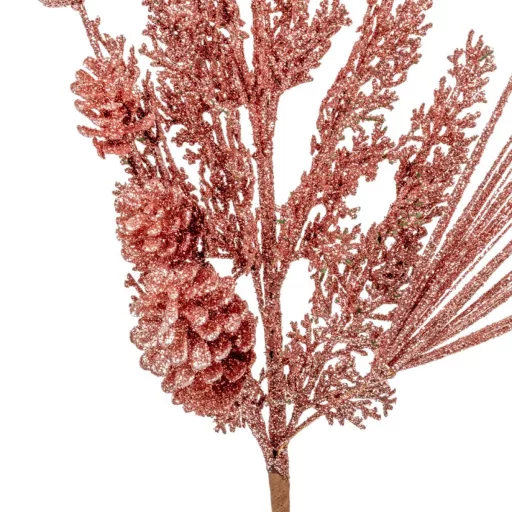 Glitteres ág rózsaszín M68cm