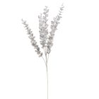 Glitteres eukaliptusz ág ezüst M83cm
