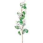 Csipke bogyós, leveles ág fehér 56cm