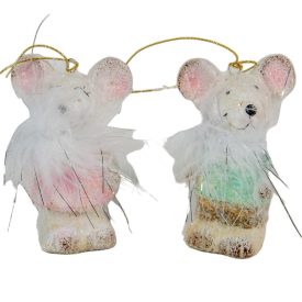 Egér figura tollal ker M9cm