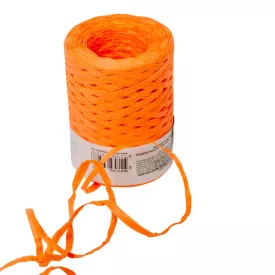 Kötöző szalag natúr narancs 5mmx200m