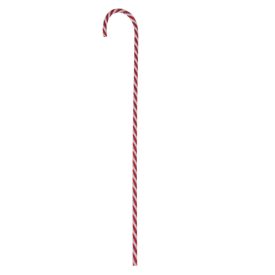 Cukorpálca műa. piros-fehér 58cm