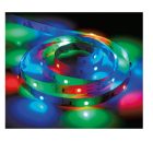 Szalag 30 LED-es elemes (elem nélkül) multi 1m