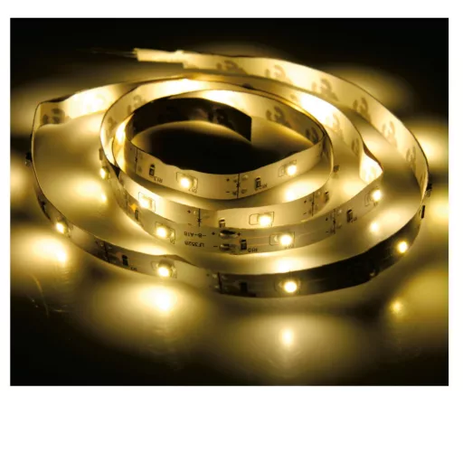 Szalag 90 LED-es elemes (elem nélkül) meleg 3m
