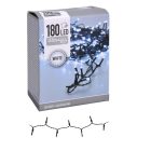 Fényfüzér 180 LED-es adapteres hideg 13,5m