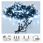 Fényfüzér 240 LED-es adapteres hideg 18m