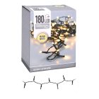 Fényfüzér 180 LED-es adapteres meleg 13,5m
