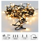 Fényfüzér 320 LED-es adapterrel meleg 24m