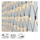 Háló 160 LED-es adapteres meleg 2x1m