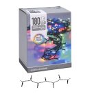Fényfüzér 180 LED-es adapteres multi color 13,5m