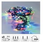 Fényfüzér 320 LED-es adapteres multi 24m