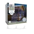 Fényfüggöny 480 LED-es programos adapteres hideg 2x3m