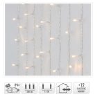 Fényfüggöny 480 LED-es programos adepteres meleg 2m