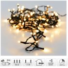 Fényfüzér 120 LED-es programos adapteres meleg 9m