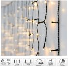 Jégcsap 360 LED-es időzítős programos adapterel meleg 12m