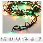 Fényfüzér 180 LED-es időzítős programos adapteres piros-meleg-zöld 13,5m