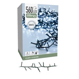   Sűrű fényfüzér 560 LED-es időzítős programos adapteres hideg 11m