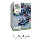 Sűrű fényfüzér 700 LED-es időzítős programos adapteres multi 14m