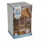 Jégcsap 360 LED-es transzparens programos adapteres hideg 7,1m