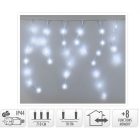 Jégcsap 360 LED-es transzparens programos adapteres hideg 7,1m