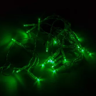   Fényfüzér 20 LED-es elemes (elem nélkül) vegyes színben  200cm