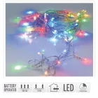 Fényfüzér 30 LED-es időzítős elemes (elem nélkül) multi 300cm