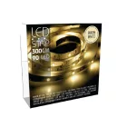 Szalag 90 LED-es elemes (elem nélkül) meleg 3m