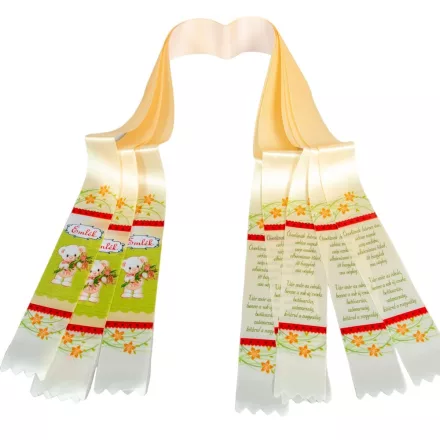 Ballagói szalag filmnyomott 4cm 5db/csom (db ár)