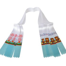 Ballagói szalag filmnyomott 4cm 5db/csom (db ár)