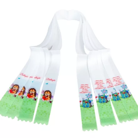 Ballagói szalag filmnyomott 4cm 5db/csom (db ár)