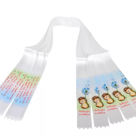 Ballagói szalag filmnyomott 4cm 5db/csom (db ár)