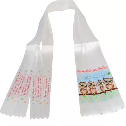 Ballagói szalag filmnyomott 4cm 5db/csom (db ár)