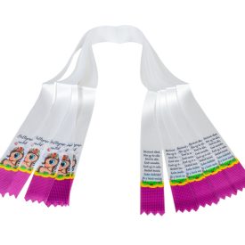 Ballagói szalag filmnyomott 4cm 5db/csom (db ár)