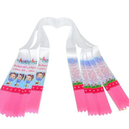 Ballagói szalag filmnyomott 4cm 5db/csom (db ár)