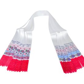 Ballagói szalag filmnyomott 4cm 5db/csom (db ár)