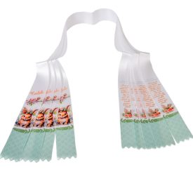 Ballagói szalag filmnyomott 4cm 5db/csom (db ár)