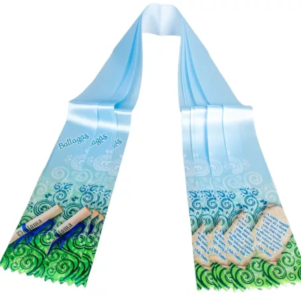 Ballagó szalag nyomott 6cm 5db/csom (db ár)