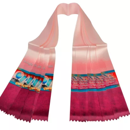 Ballagó szalag nyomott 6cm 5db/csom (db ár)