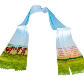 Ballagó szalag nyomott 6cm 5db/csom (db ár)