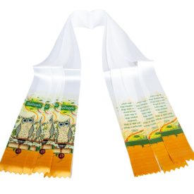 Ballagó szalag nyomott 6cm 5db/csom (db ár)